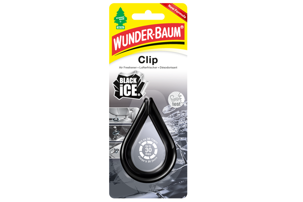 Wunder-Baum Clip Black Ice